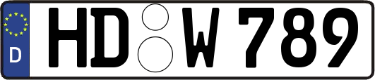 HD-W789