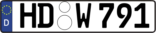 HD-W791