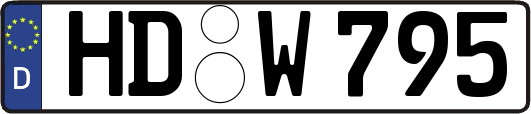 HD-W795