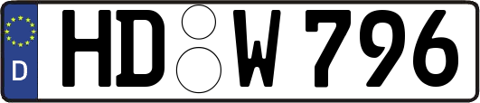 HD-W796