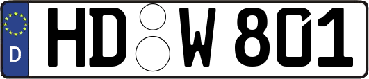 HD-W801