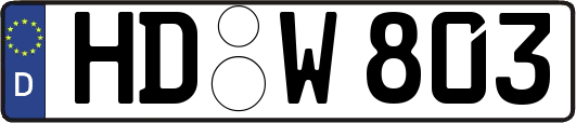 HD-W803