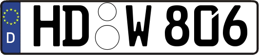HD-W806