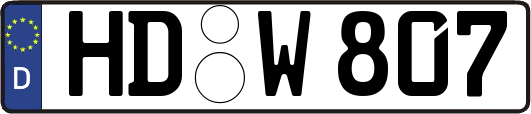 HD-W807