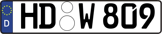 HD-W809
