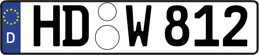 HD-W812