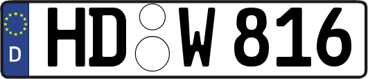 HD-W816
