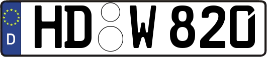 HD-W820