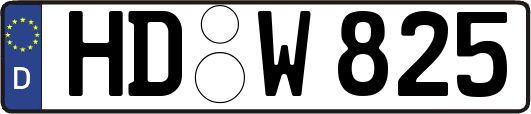 HD-W825