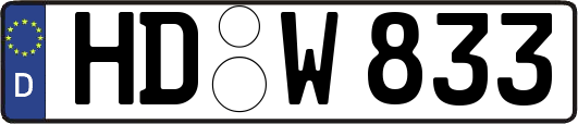 HD-W833