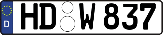 HD-W837
