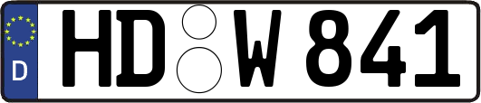 HD-W841