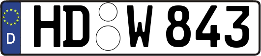 HD-W843