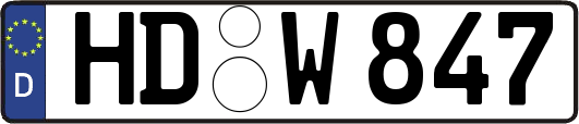 HD-W847