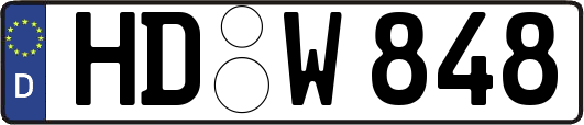 HD-W848