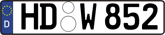 HD-W852