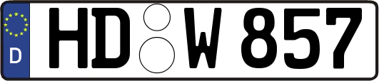 HD-W857