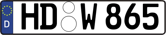 HD-W865