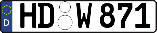 HD-W871