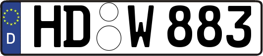 HD-W883