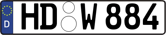 HD-W884