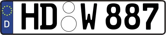 HD-W887