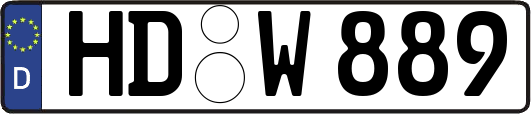 HD-W889