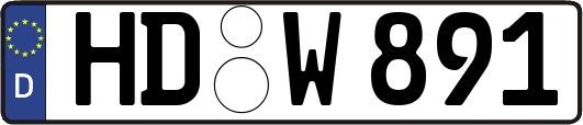 HD-W891