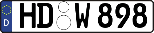 HD-W898