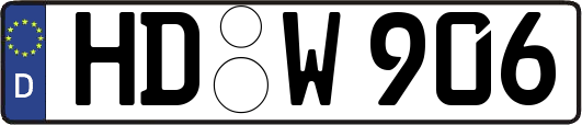 HD-W906