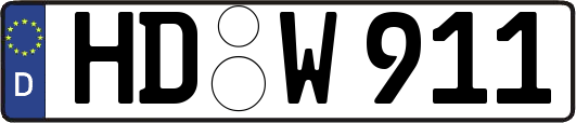 HD-W911