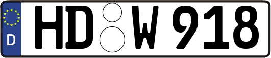 HD-W918