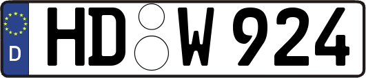 HD-W924