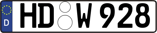 HD-W928