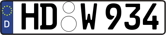 HD-W934