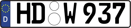 HD-W937