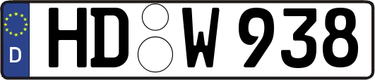 HD-W938