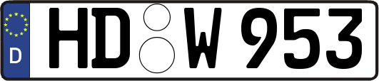 HD-W953