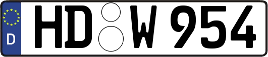 HD-W954