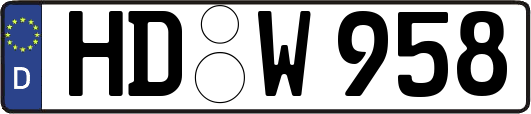 HD-W958