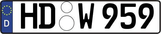 HD-W959