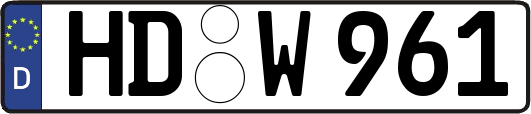 HD-W961