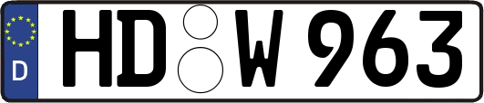HD-W963