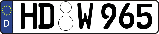HD-W965