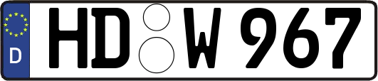 HD-W967