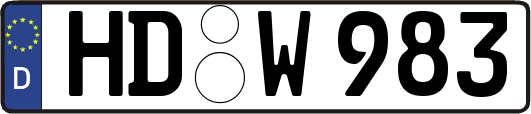 HD-W983