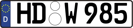HD-W985