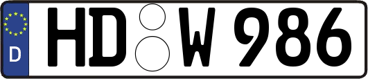 HD-W986