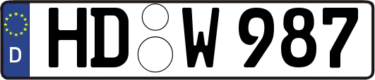 HD-W987