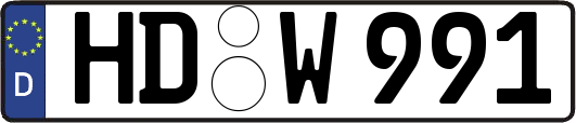 HD-W991